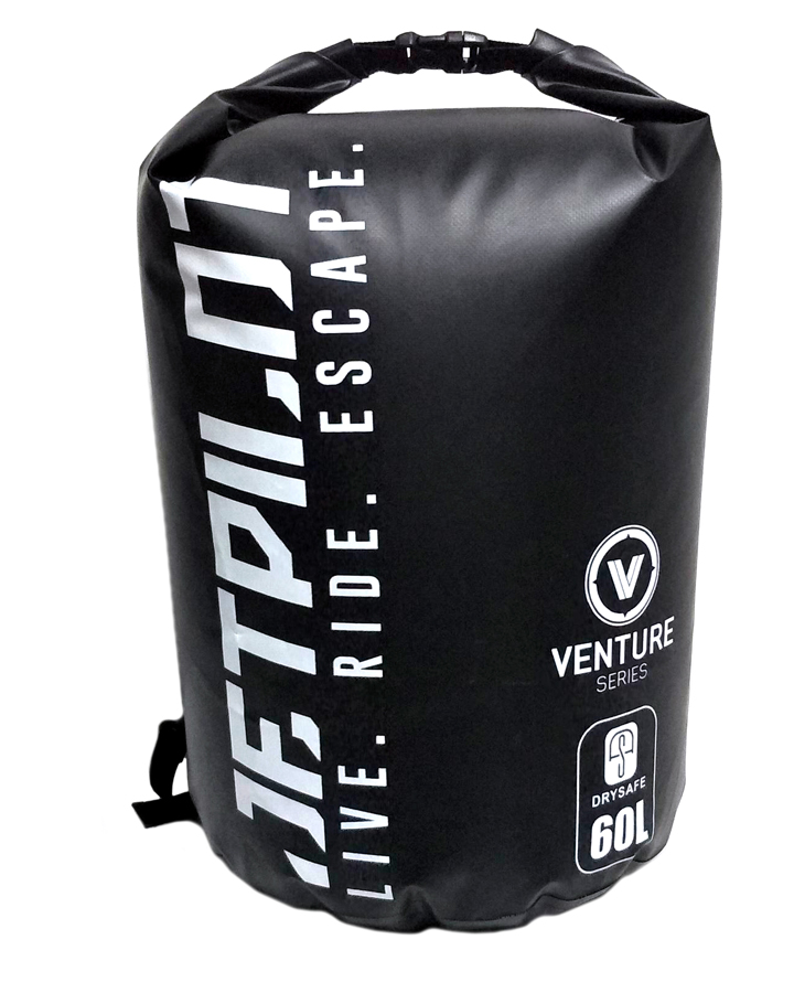 Jetpilot Venture 60L Drysafe Backpack - Black