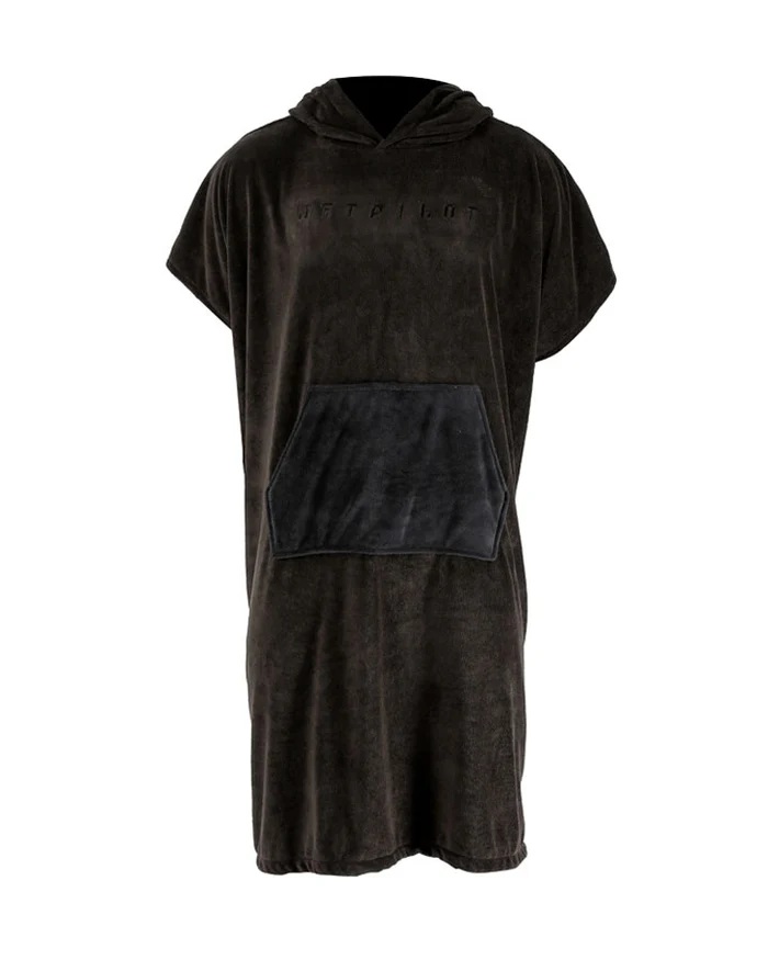 Jetpilot Venture Hoodie Towel - Charcoal