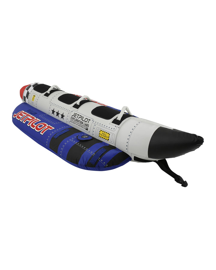 Jetpilot Blast Off 3 Person Towable Tube - Silver