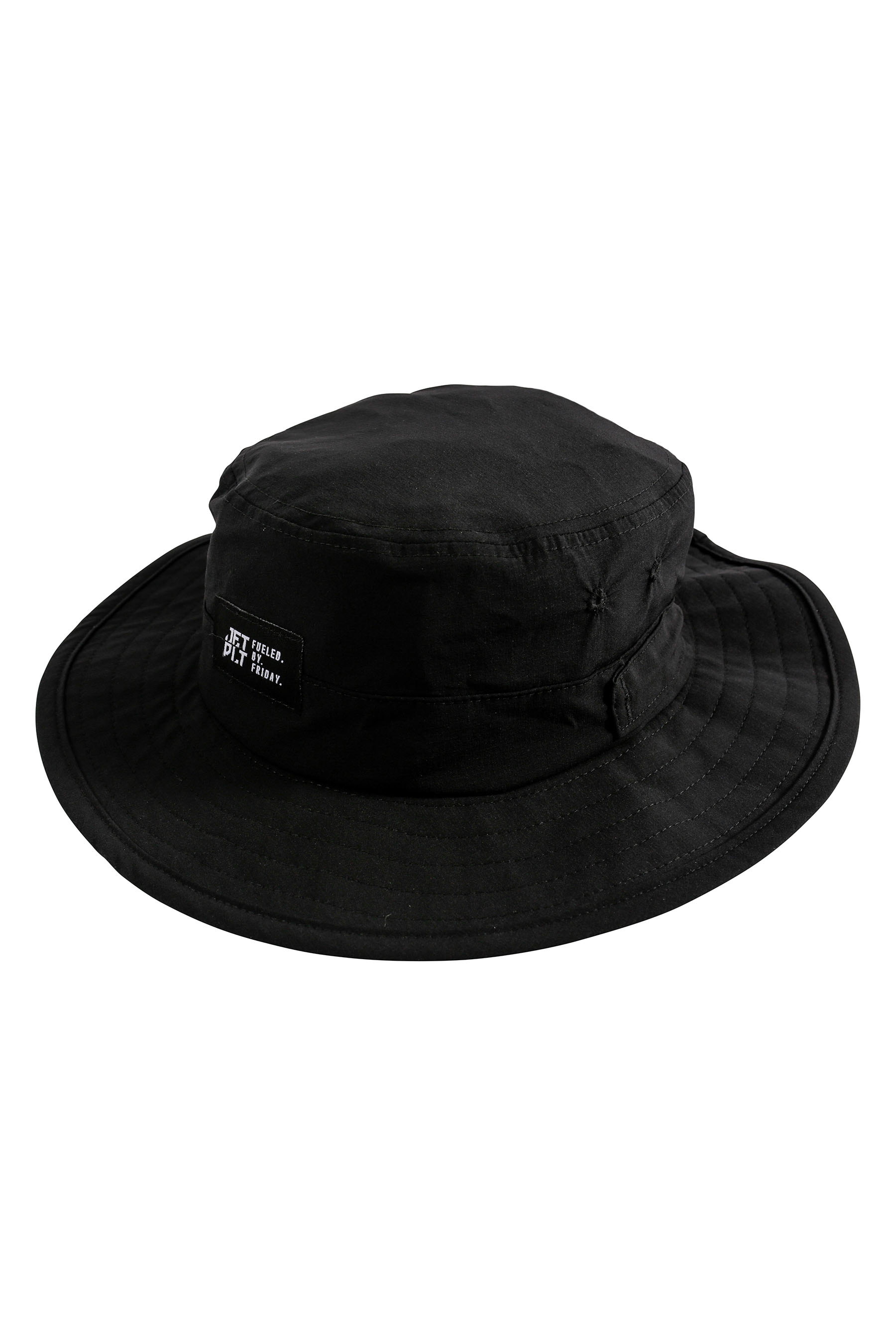 Jetpilot Jet-Lite Mens Wide Brim Hat - Black