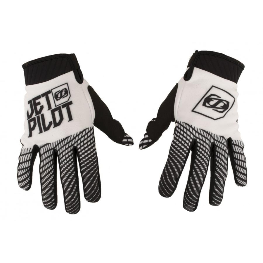 Jetpilot Matrix Race Gloves - White/Black - XXL