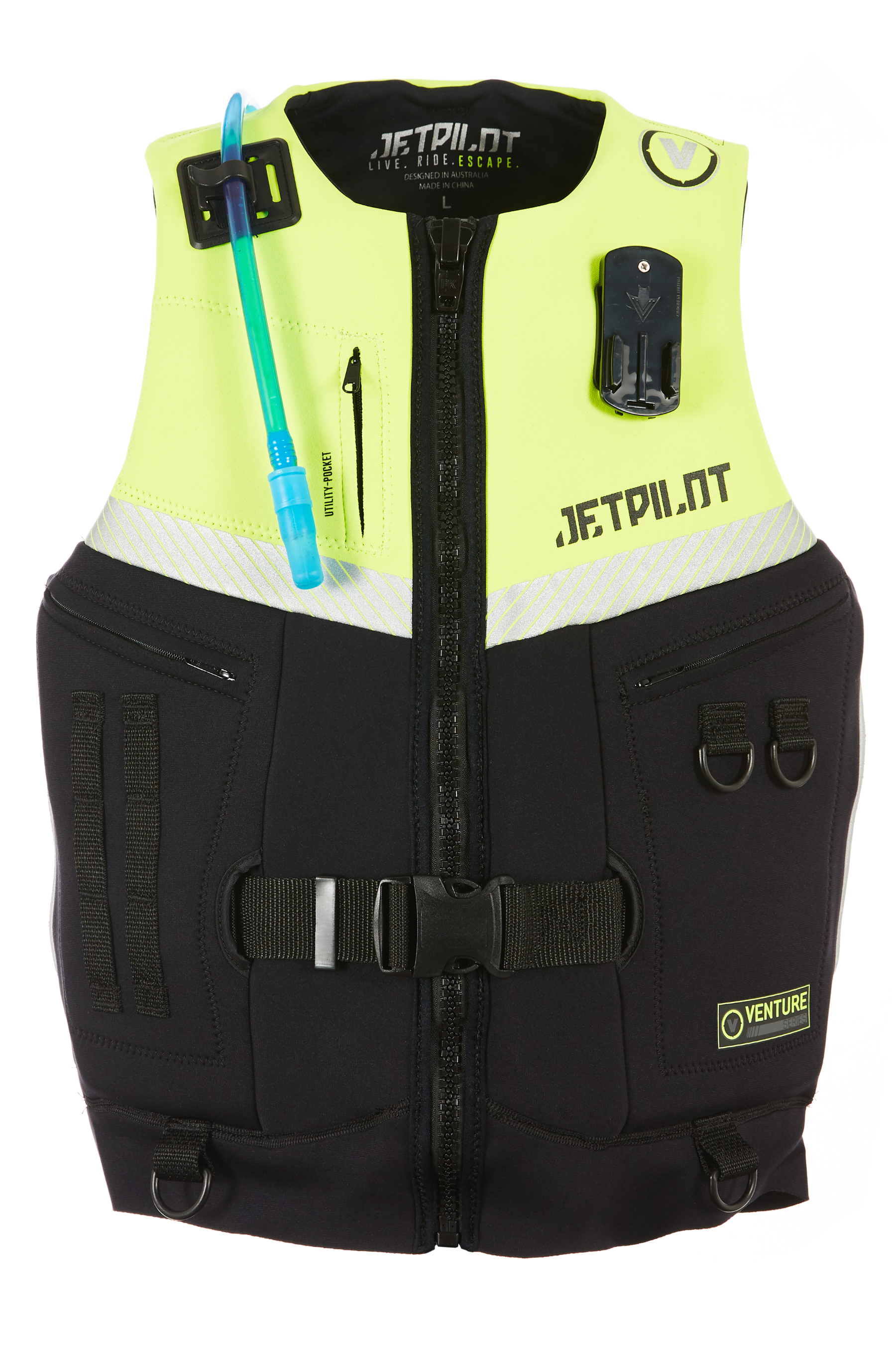 Jetpilot Venture Mens Life Jacket - Yellow L50 - Small