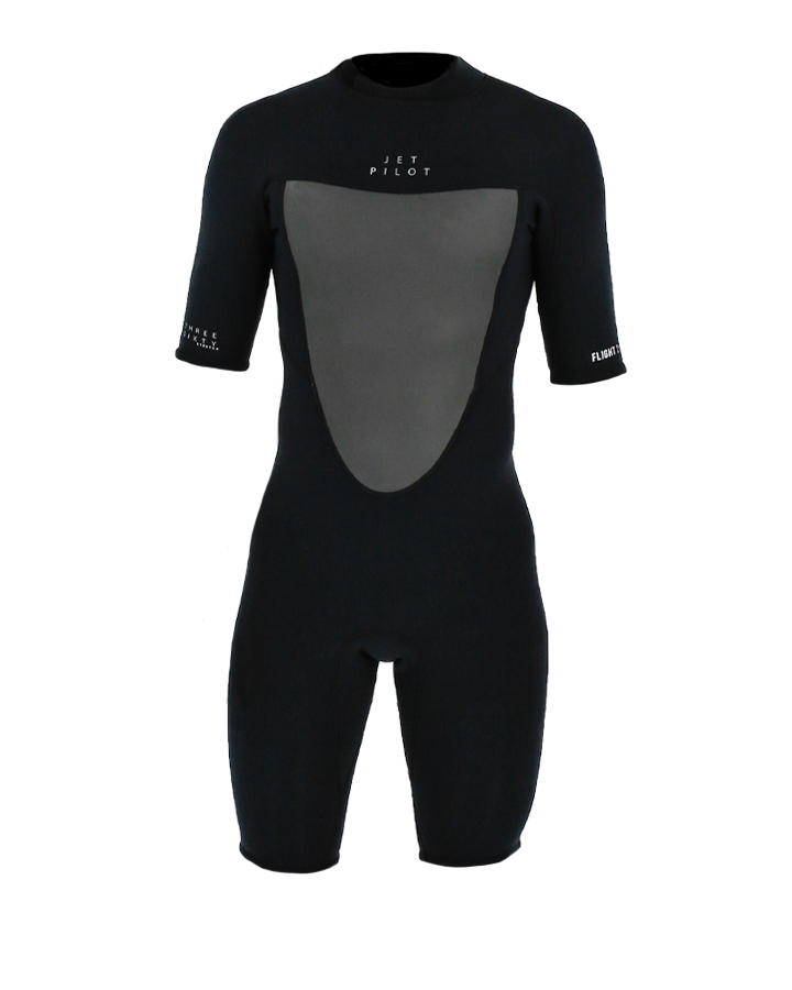 Jetpilot Flight 2X2 BZ SS Springsuit - Black