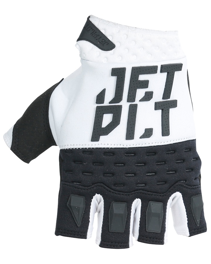 Jetpilot Rx Short Finger Race Glove - White/Black